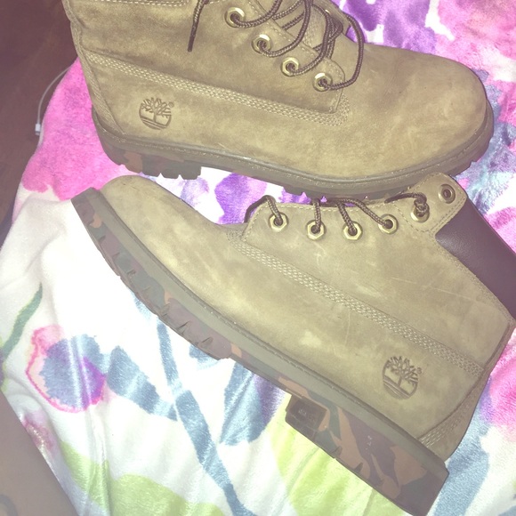 army fatigue timberland boots